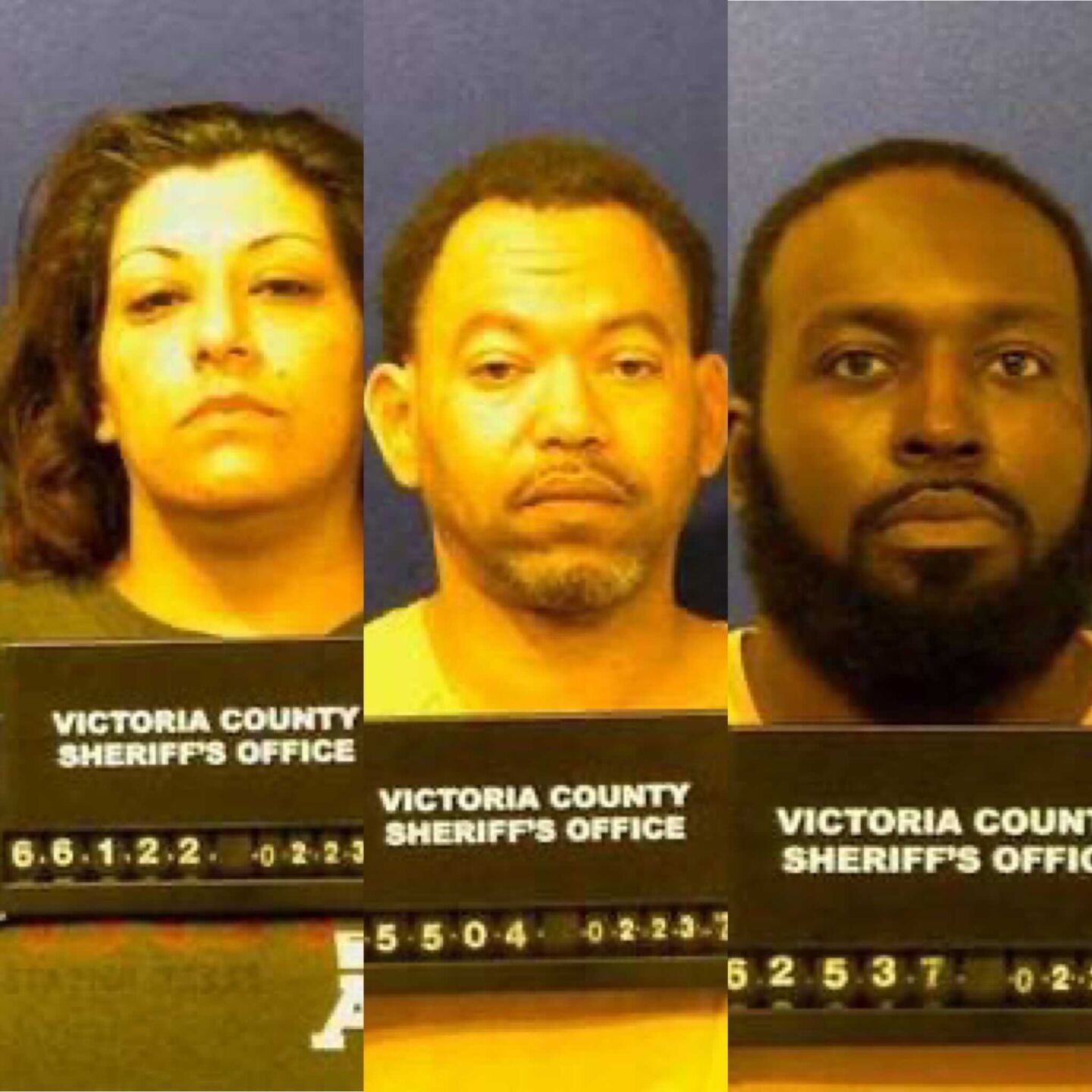 Victoria County deputies arrested three people